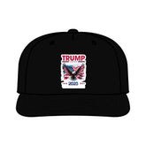 Donald Trump Store | Donald Trump Surf Cap | Bald Eagle Print - Black / One size - Hats